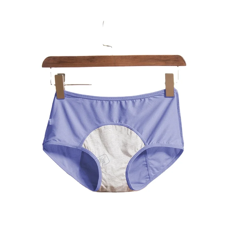Leak-Proof Menstrual Period Briefs Breathable Bamboo Fiber Underwear Three Pack High Waist Warm Cotton Briefs XQM
Leak-Proof Menstrual Period Briefs Breathable Bamboo Fiber Underwear Three Pack High Waist Warm Cotton Briefs XQM