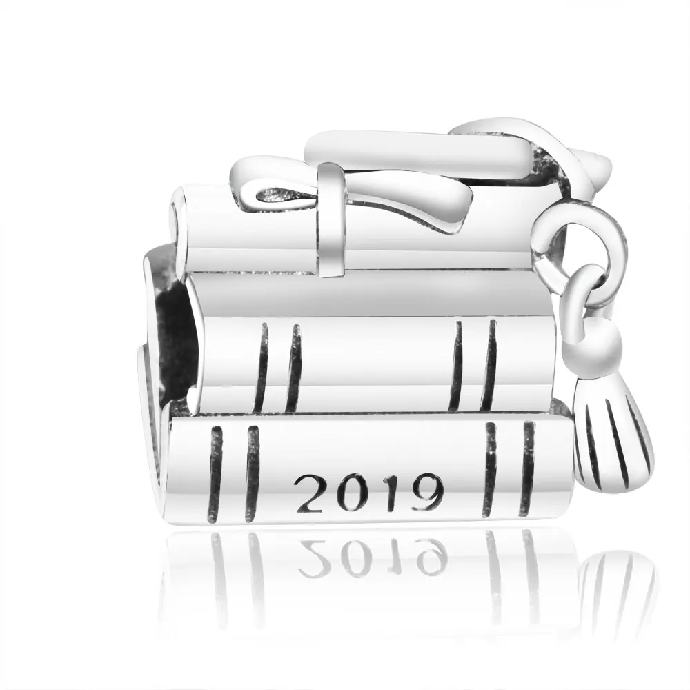 High Quality Wholesale 925 Sterling Silver GRADUATION CAP BOOK SCROLL CHARM Beads Charm For Making Jewelry
High Quality Wholesale 925 Sterling Silver GRADUATION CAP BOOK SCROLL CHARM Beads Charm For Making Jewelry