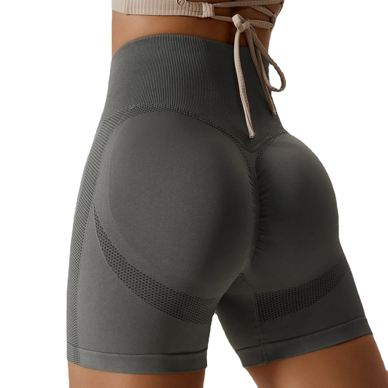 New Design Custom Logo Gym Clothing Fitness Workout women's short Seamless Scrunch Butt yoga shorts
New Design Custom Logo Gym Clothing Fitness Workout women's short Seamless Scrunch Butt yoga shorts