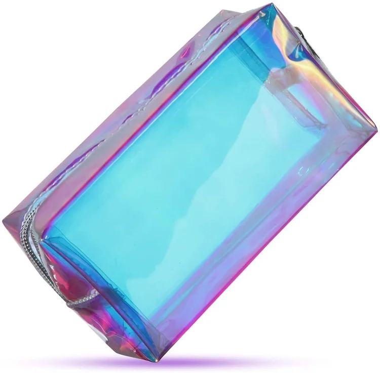 Wholesale Holographic Colorful Pvc Cosmetic Bag Fashionable makeup pouch, Customers' requirement
Wholesale Holographic Colorful Pvc Cosmetic Bag Fashionable makeup pouch, Customers' requirement