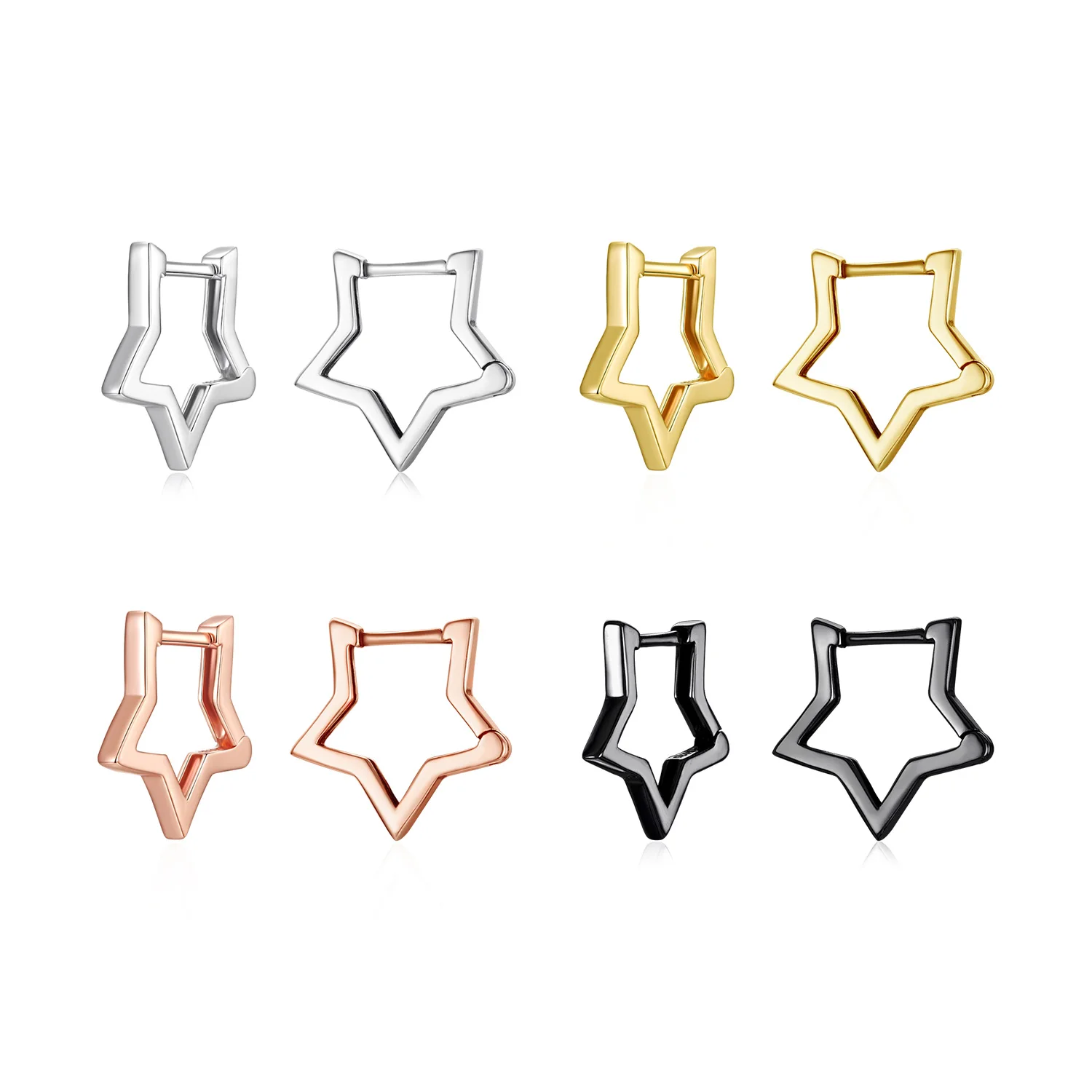 earring silver women costume sterling silver jewelry 925 rose gold black gold plated 925 stud sterling silver hoop star earring
earring silver women costume sterling silver jewelry 925 rose gold black gold plated 925 stud sterling silver hoop star earring