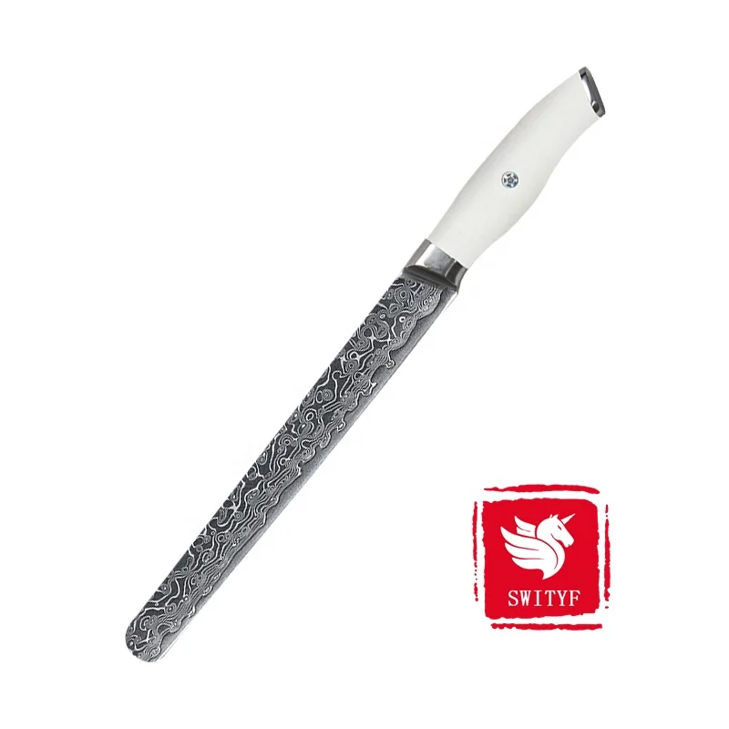 Yangjiang Masterchef Steel Knife Damascus the Kitchen Knives 12 Inch Slicing Knife
Yangjiang Masterchef Steel Knife Damascus the Kitchen Knives 12 Inch Slicing Knife