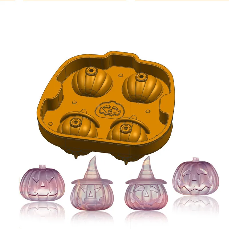 Pumpkin chocolate cake silicone ice cream molds Ice cube silicone mold, Yellow,black
Pumpkin chocolate cake silicone ice cream molds Ice cube silicone mold, Yellow,black