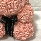 Teddy Bear Artificial Forever Flowers rosebear for Valentine's Day Graduation and Weddings