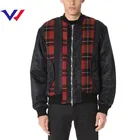 High quality streetwear men's track jackets and coat bomber motorcycle jacket for men