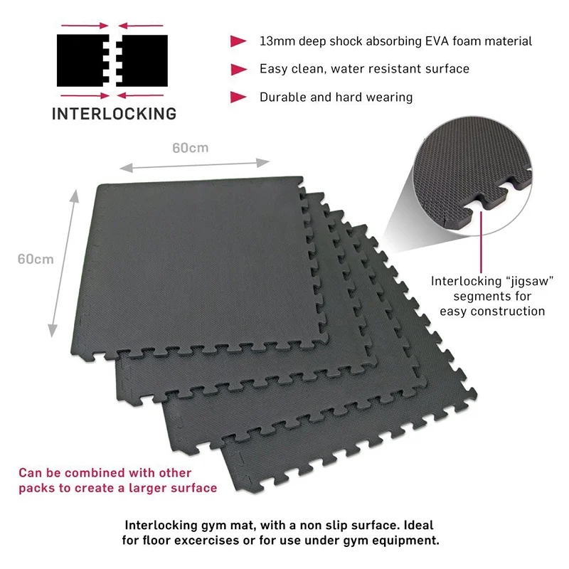 Piso Tatami EVA Köpük Zemin Yapboz Halı Gri Geometrik Şık Bebek Üçgen 3