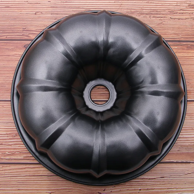Food-Grade Nonstick Carbon Steel Premium 9-Inch Fluted Tube Pan Pumpkin Design Pan for baking, Black or customized
Food-Grade Nonstick Carbon Steel Premium 9-Inch Fluted Tube Pan Pumpkin Design Pan for baking, Black or customized