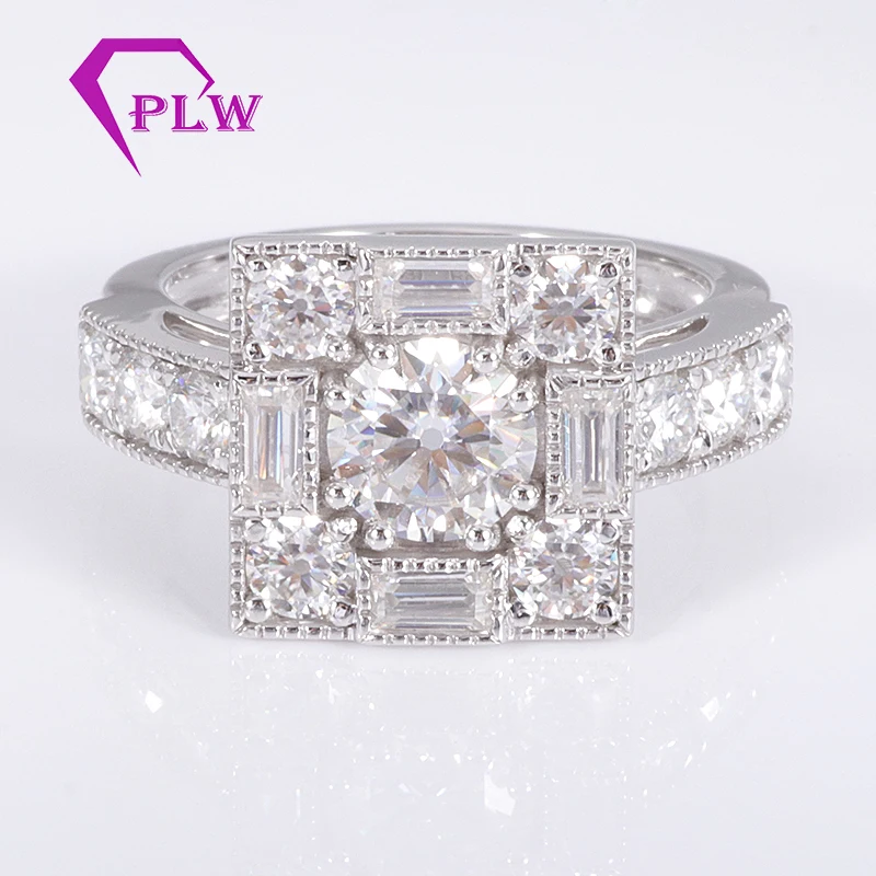 Old age square design 14 carat white gold 1carat H&A cut moissanite colorless wedding ring birthday gift women, White gold,rose gold,yellow gold
Old age square design 14 carat white gold 1carat H&A cut moissanite colorless wedding ring birthday gift women, White gold,rose gold,yellow gold