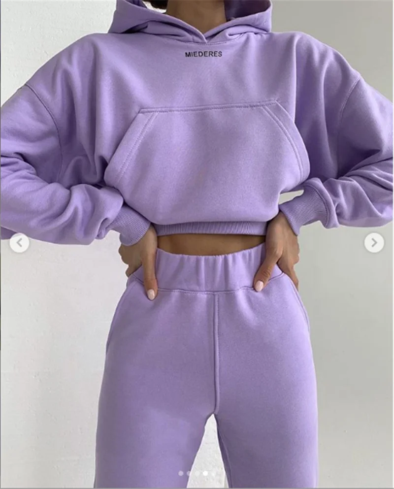 XLL Drop shipping 2021 Spring ladies two piece jogger pants and hoodie set tracksuit with pocket women sweat suits, As picture or customized color
XLL Drop shipping 2021 Spring ladies two piece jogger pants and hoodie set tracksuit with pocket women sweat suits, As picture or customized color