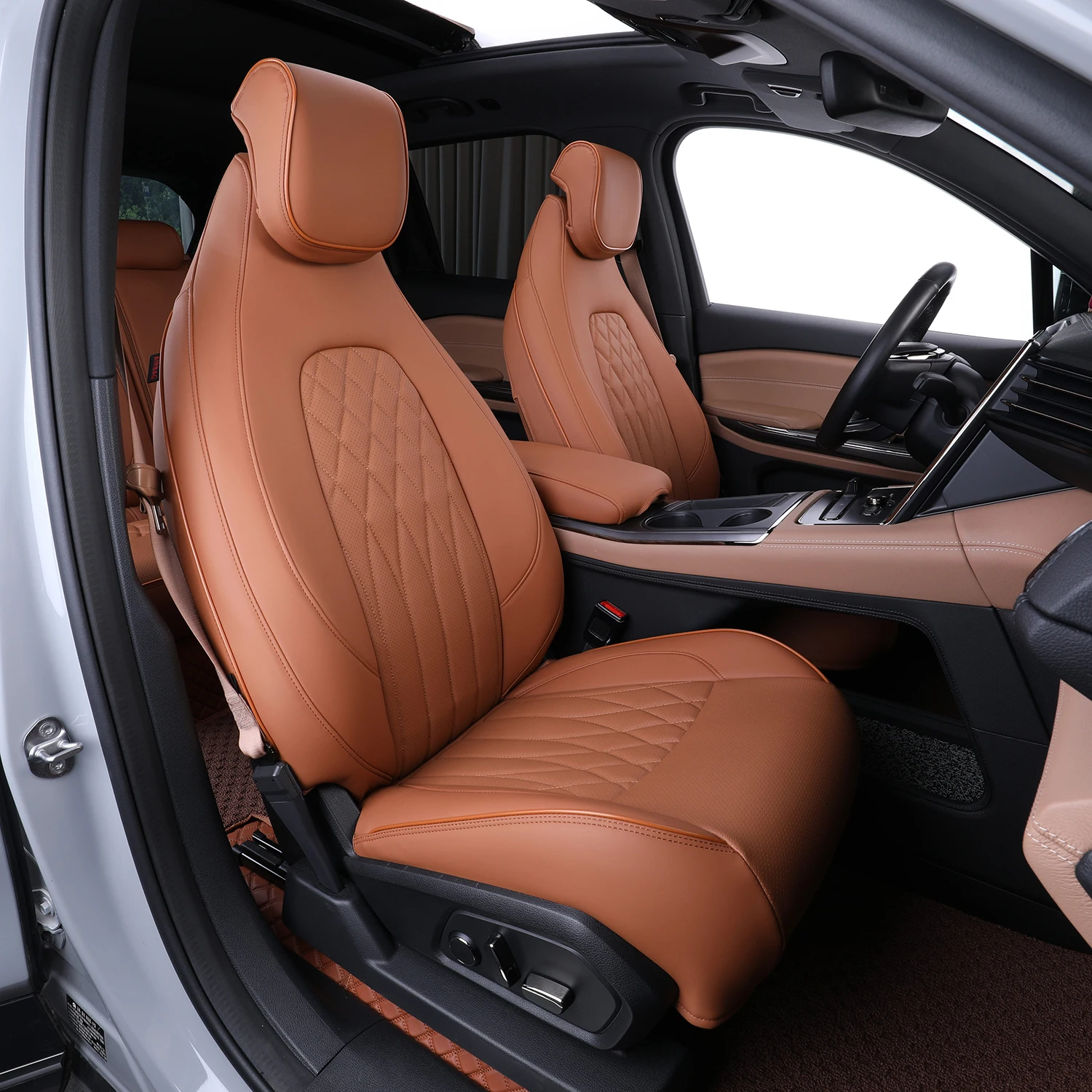 Quality Pu Leather Car Seat Cover Artificial Leather Universal Cushion 5-seater Car Seat Covers for NIO ES6
Quality Pu Leather Car Seat Cover Artificial Leather Universal Cushion 5-seater Car Seat Covers for NIO ES6