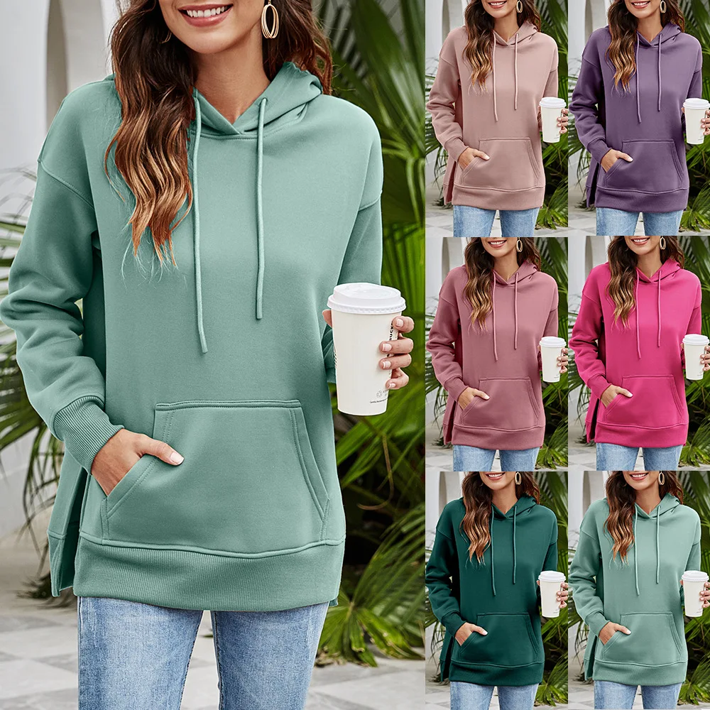 Plain Loose Long Sleeve Top Women Wholesale Sports Hiphop Fleece Hoodies Full Length Drawstring Hoodie
Plain Loose Long Sleeve Top Women Wholesale Sports Hiphop Fleece Hoodies Full Length Drawstring Hoodie