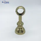 Gold Metal Bracket O Shape,Upright Metal Shelf Bracket