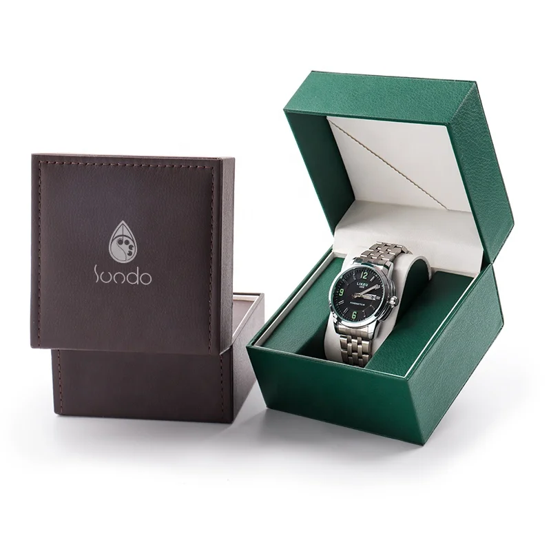 SUNDO rolexble wristwatch cheap price wholesale watch box packaging custom logo luxury leather watch boxes, Black/brown/green 
SUNDO rolexble wristwatch cheap price wholesale watch box packaging custom logo luxury leather watch boxes, Black/brown/green