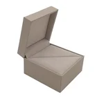 Customized Gray Earring Ring Pendant Cheap Plastic Jewelry Packaging Box for Women