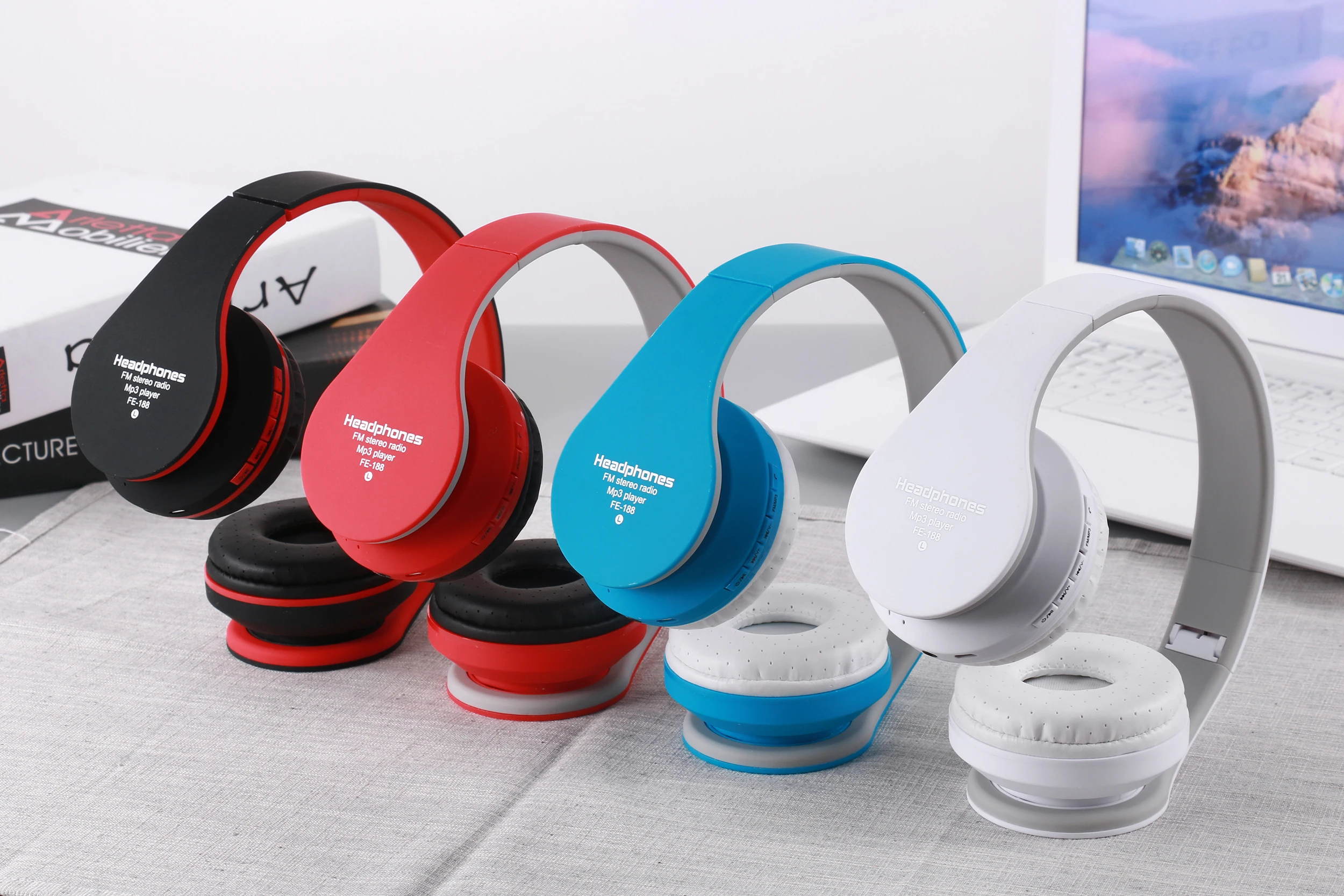 2018 OEM fashion wireless hifi headphones blue tooth sport headset BT wireless headphone - ANKUX.COM