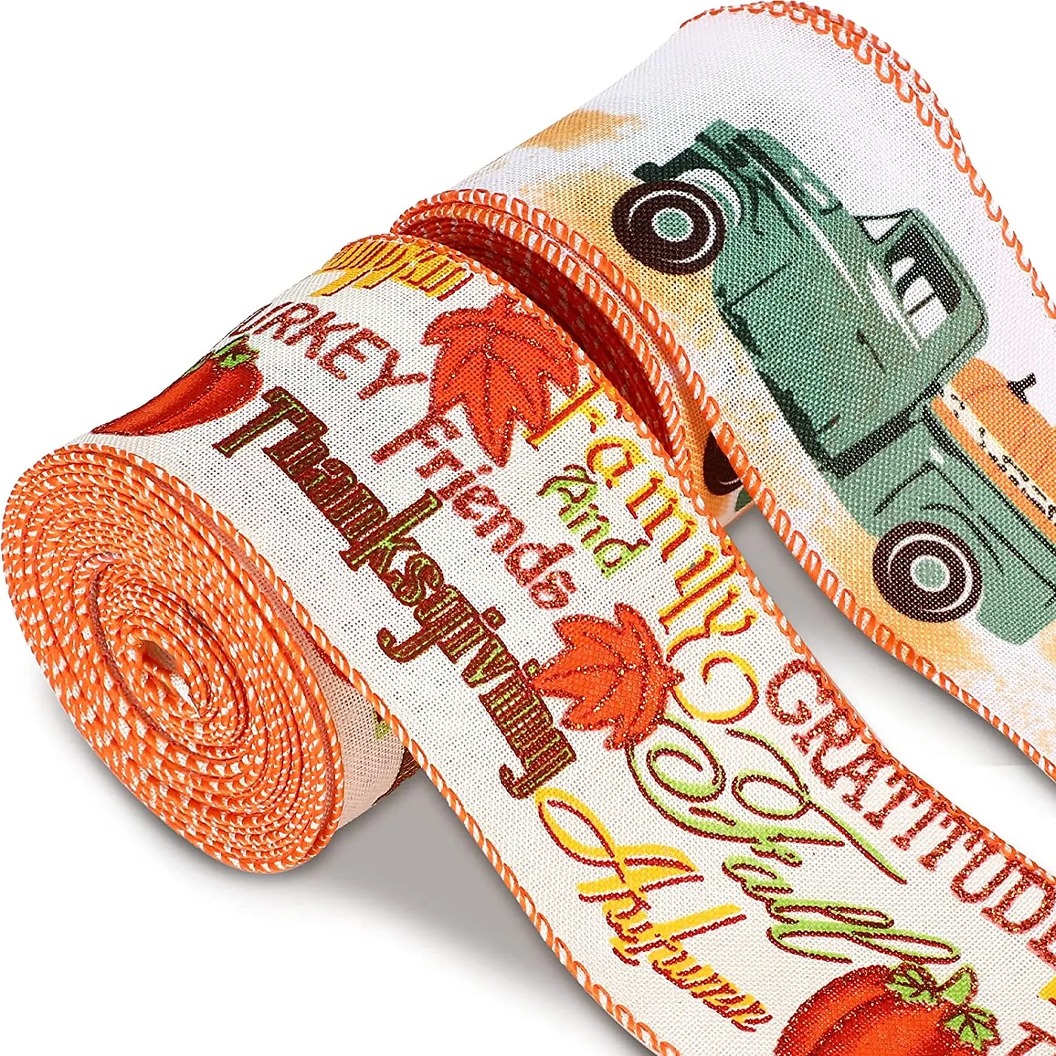Decoration Crafts Autumn Wired Ribbon Fall Burlap Riband Plaid Edge Holiday Ribbon for Thanksgiving Wreath and Crafts
Decoration Crafts Autumn Wired Ribbon Fall Burlap Riband Plaid Edge Holiday Ribbon for Thanksgiving Wreath and Crafts