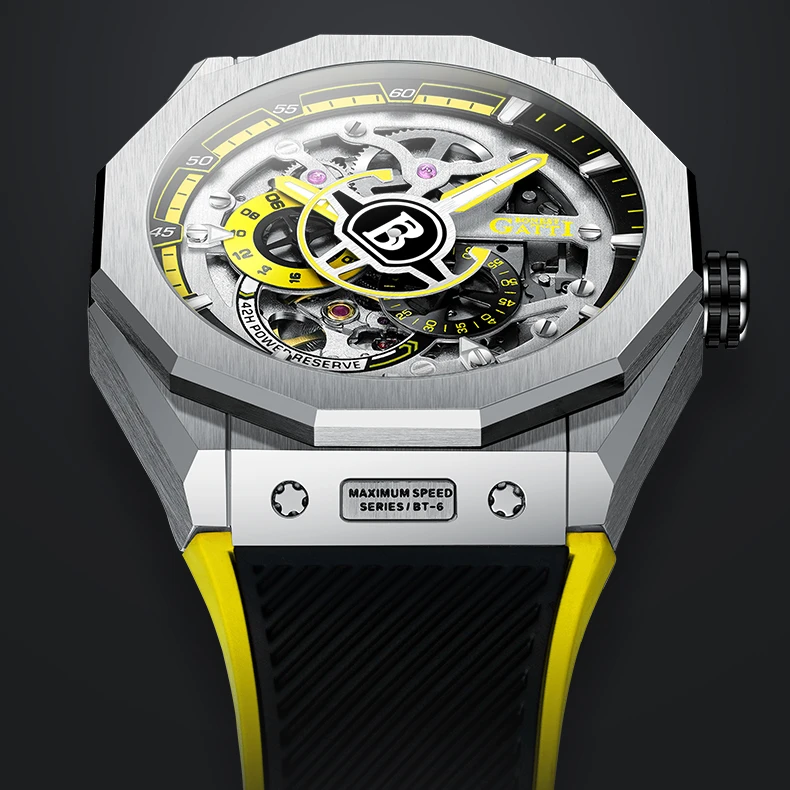 Mens Rubber Strap Watches Top Brand Luxury Men Wristwatch Automatic Mechanical Tourbillon Watch
Mens Rubber Strap Watches Top Brand Luxury Men Wristwatch Automatic Mechanical Tourbillon Watch