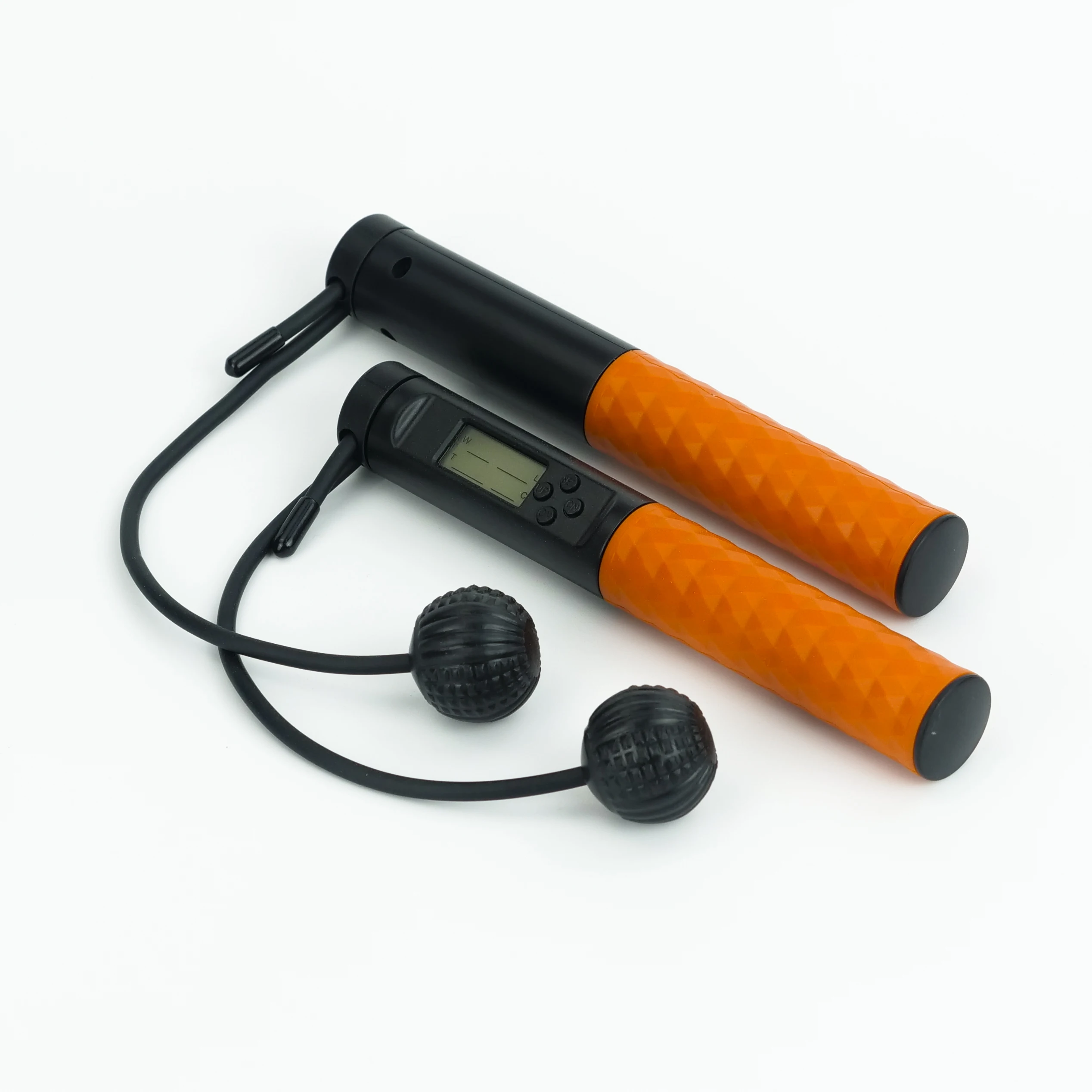 Skipping Jump Rope Krace Fitness Adjustable Training Exercise digital skipping ropes, Orange 
Skipping Jump Rope Krace Fitness Adjustable Training Exercise digital skipping ropes, Orange