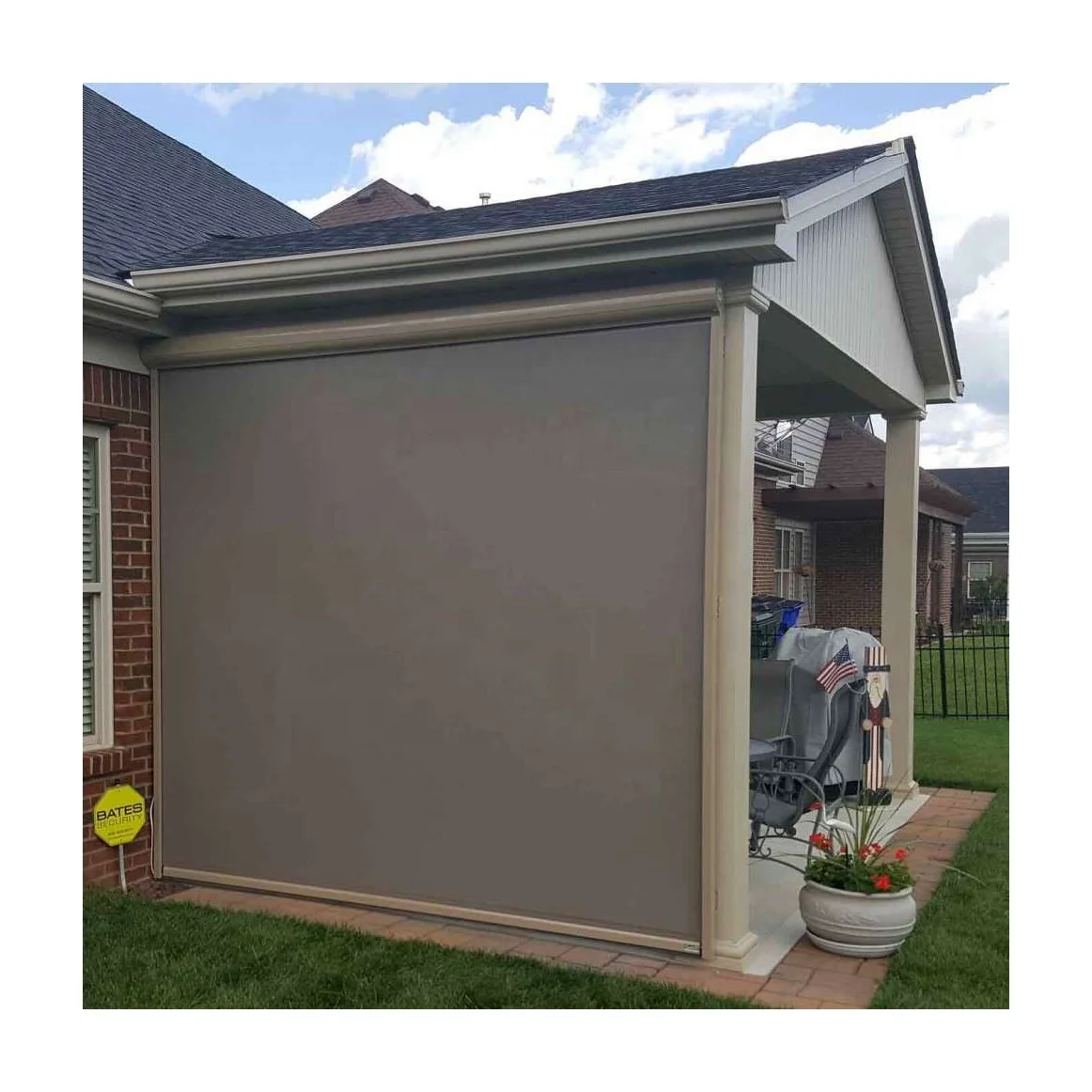 QINGYING Manufacture Windproof Sun Shading Outdoor Zip Roller Blinds for Patio, White,beige,grey,black
QINGYING Manufacture Windproof Sun Shading Outdoor Zip Roller Blinds for Patio, White,beige,grey,black
