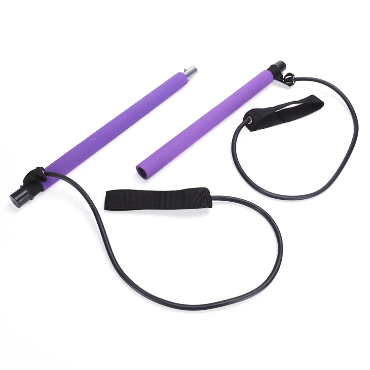 Direct Selling Adjustable Band Pilates Bar Kit With Resistance Band Pilates Bar Gym Stick, As shown
Direct Selling Adjustable Band Pilates Bar Kit With Resistance Band Pilates Bar Gym Stick, As shown