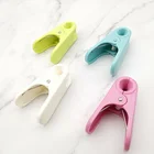 Wholesale Different Colorful Plastic Heavy Duty Food Clip Chip Bag Clip