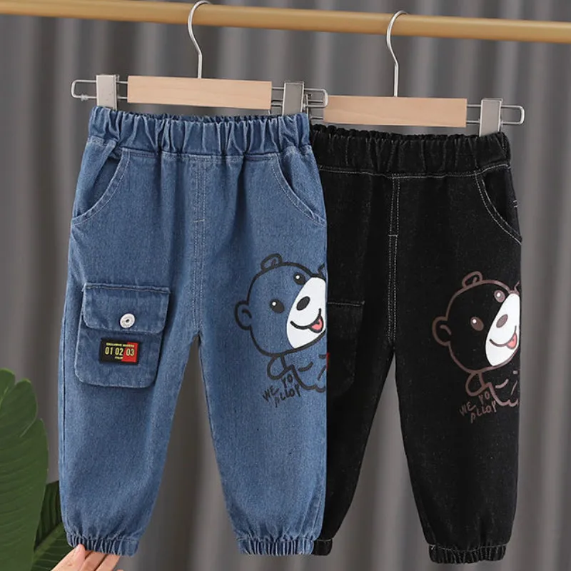 Children's Clothing Boys Jeans Spring and Autumn Models Animal Print Children's Casual Pants 2022 New Baby Trousers
Children's Clothing Boys Jeans Spring and Autumn Models Animal Print Children's Casual Pants 2022 New Baby Trousers