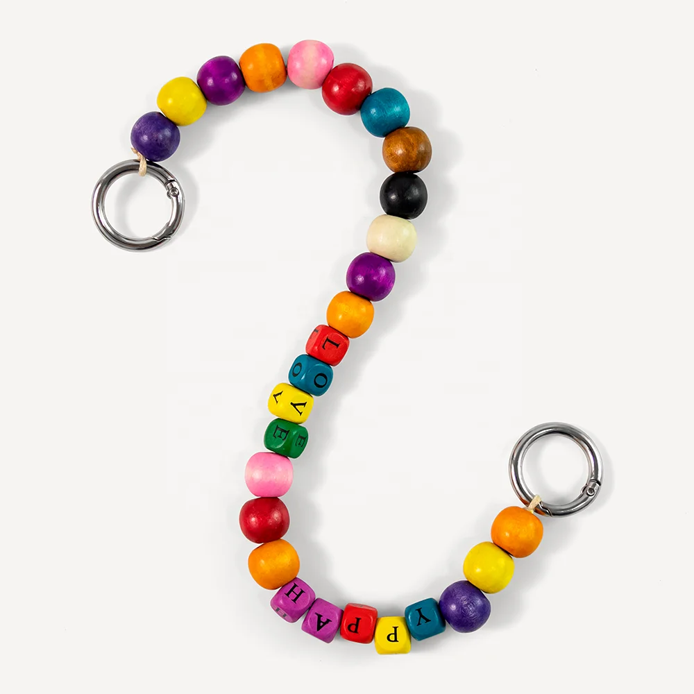 fashionable mobile phone chain wooden colorful bead phone accessories handmade wrist phone case straps for iphone 12 13
fashionable mobile phone chain wooden colorful bead phone accessories handmade wrist phone case straps for iphone 12 13