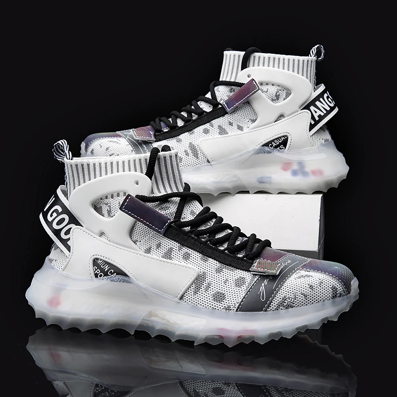 2021 Fashion High Top Breathable Casual Men Shoes New Men Sneakers Black luxury Lightweight Zapatos Hombre men`s casual shoes
2021 Fashion High Top Breathable Casual Men Shoes New Men Sneakers Black luxury Lightweight Zapatos Hombre men`s casual shoes
