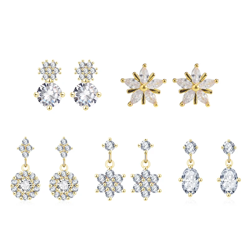 brass flower chandelier crystal dangle earrings bling daily wear for women wedding jewelry assorted earrings, Silver color
brass flower chandelier crystal dangle earrings bling daily wear for women wedding jewelry assorted earrings, Silver color
