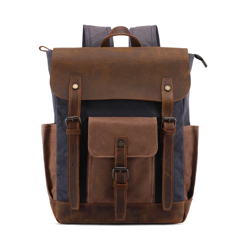 Vintage Design Outdoor Waterproof Custom Travel School Bags Casual Sports Women's Laptop Rucksack Canvas Backpack For Men
Vintage Design Outdoor Waterproof Custom Travel School Bags Casual Sports Women's Laptop Rucksack Canvas Backpack For Men