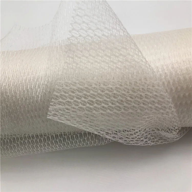 High Bonding strength double-side hotfuse PA net tape Hot melt Net web adhesive hemming trim bonding tape for garment
