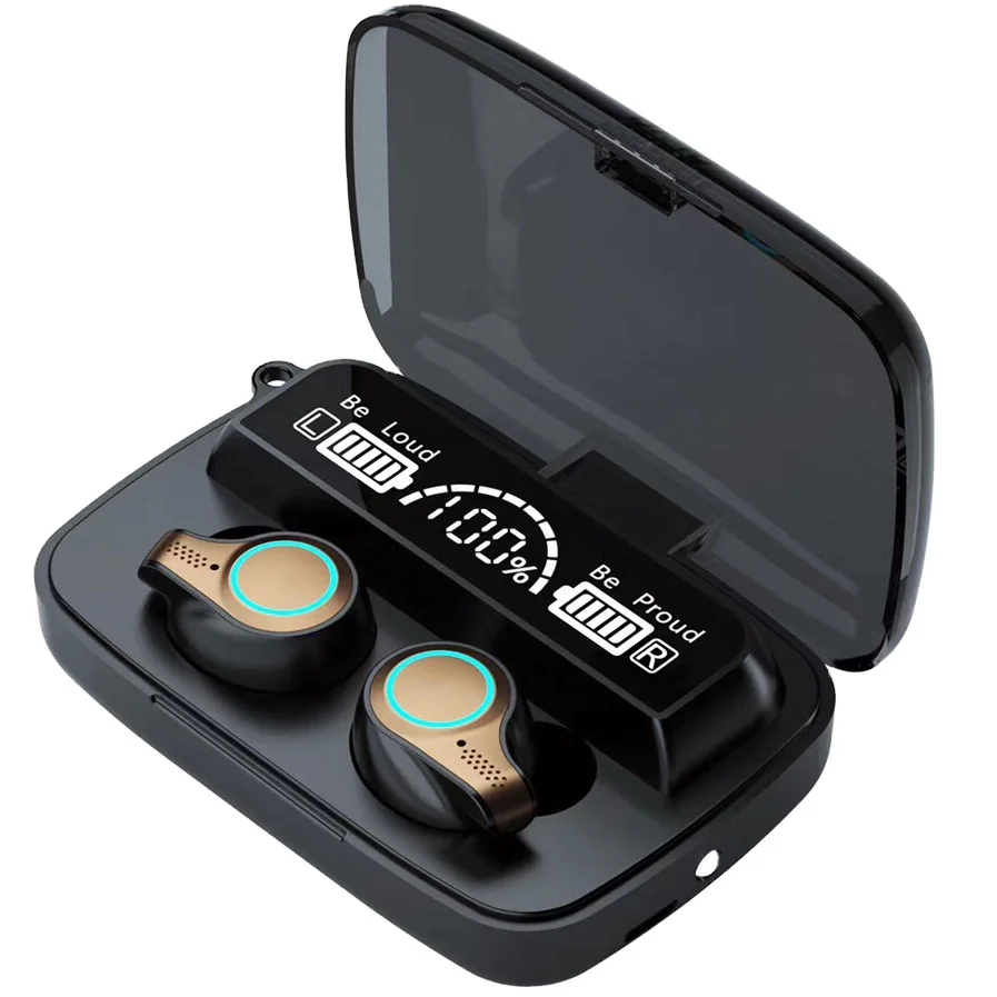 3500mAh M18 TWS Wireless Earplugs Led Flashlight Stereo Music Headset Sport Waterproof Headphone 5.1 Earphone Earphone
3500mAh M18 TWS Wireless Earplugs Led Flashlight Stereo Music Headset Sport Waterproof Headphone 5.1 Earphone Earphone