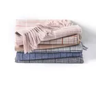 2019 classic small plaid check pashmina hijab warm cashmere shawl scarf