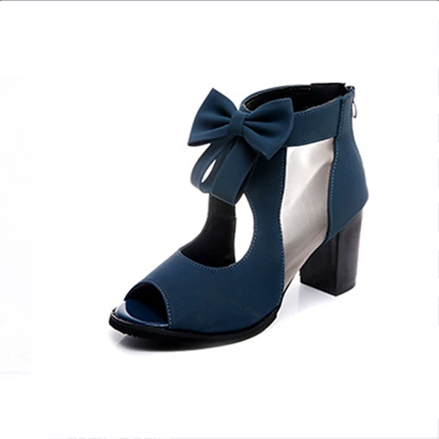 2020 summer new bow sandals thick heel ladies net yarn shoes fashion wild fish mouth shoes, Black
2020 summer new bow sandals thick heel ladies net yarn shoes fashion wild fish mouth shoes, Black