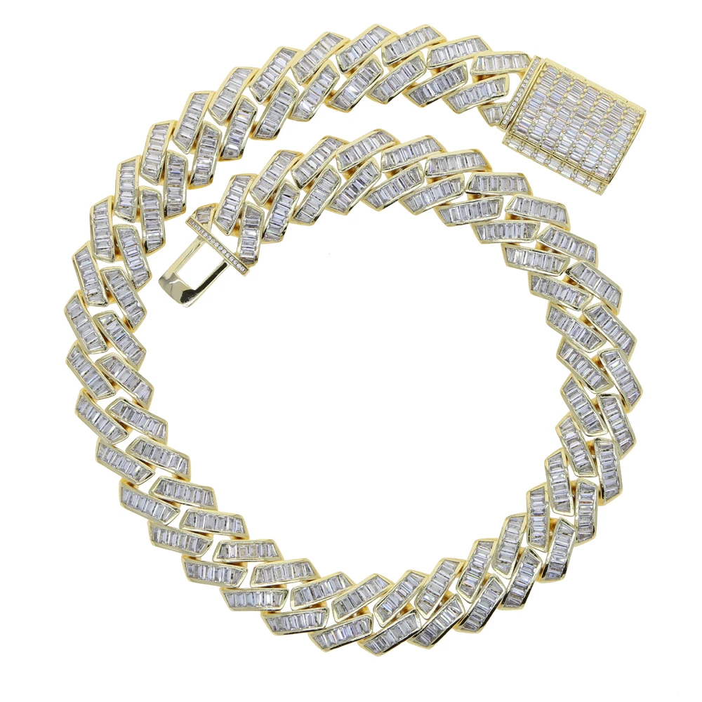iced out hip hop bling jewelry silver gold colors double row rectangle diamond cuban men necklace
iced out hip hop bling jewelry silver gold colors double row rectangle diamond cuban men necklace