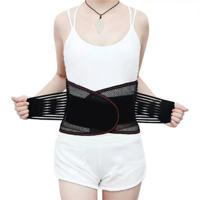 Awesome Adjustable Waist Trainer Belt Men Women Lower Back Brace Spine Support Waist Belt Orthopedic Breathable, Black
Awesome Adjustable Waist Trainer Belt Men Women Lower Back Brace Spine Support Waist Belt Orthopedic Breathable, Black
