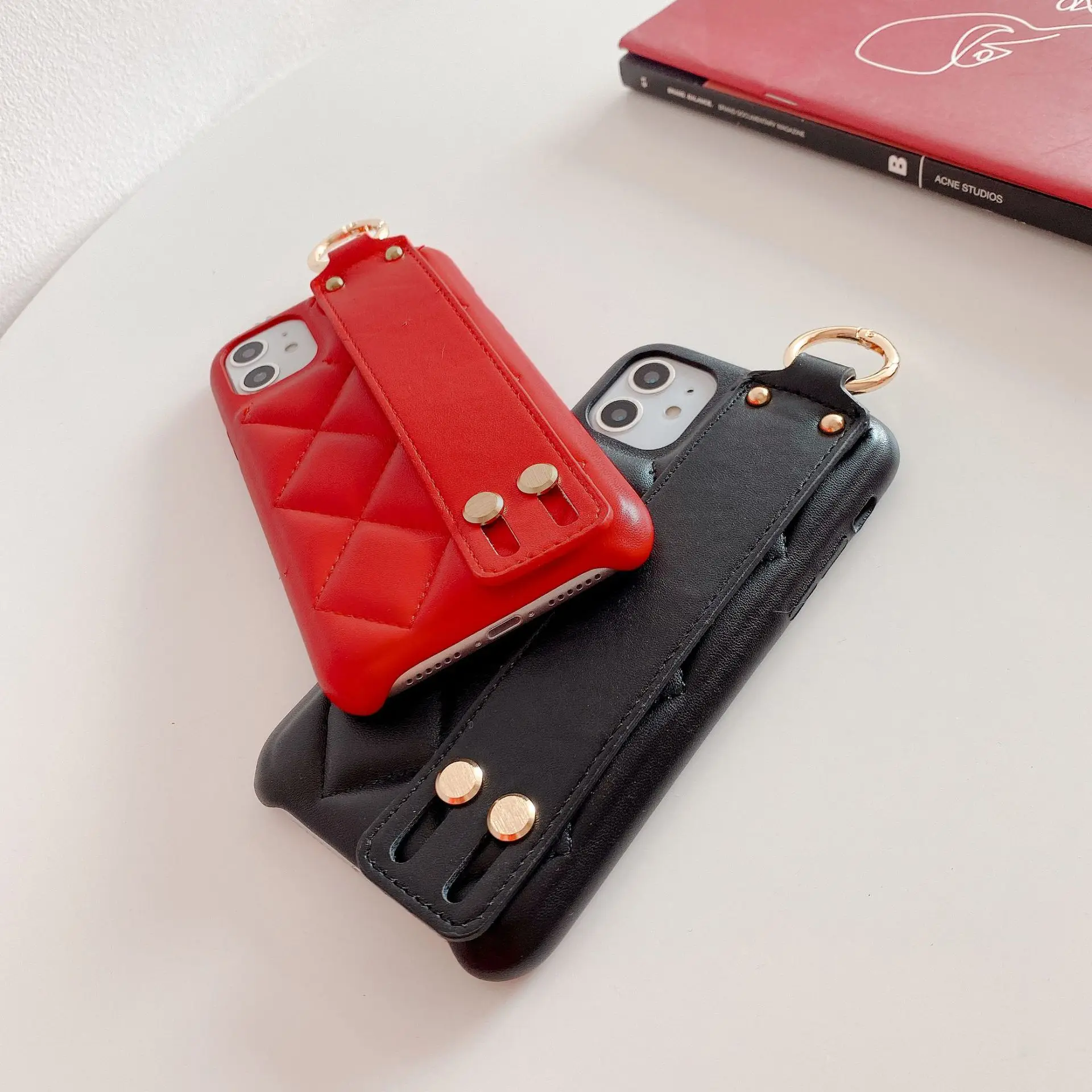 2020 New Hot Selling  for IPhone11 Pro max Handmade Luxury Leather Diamond Cell Phone Case