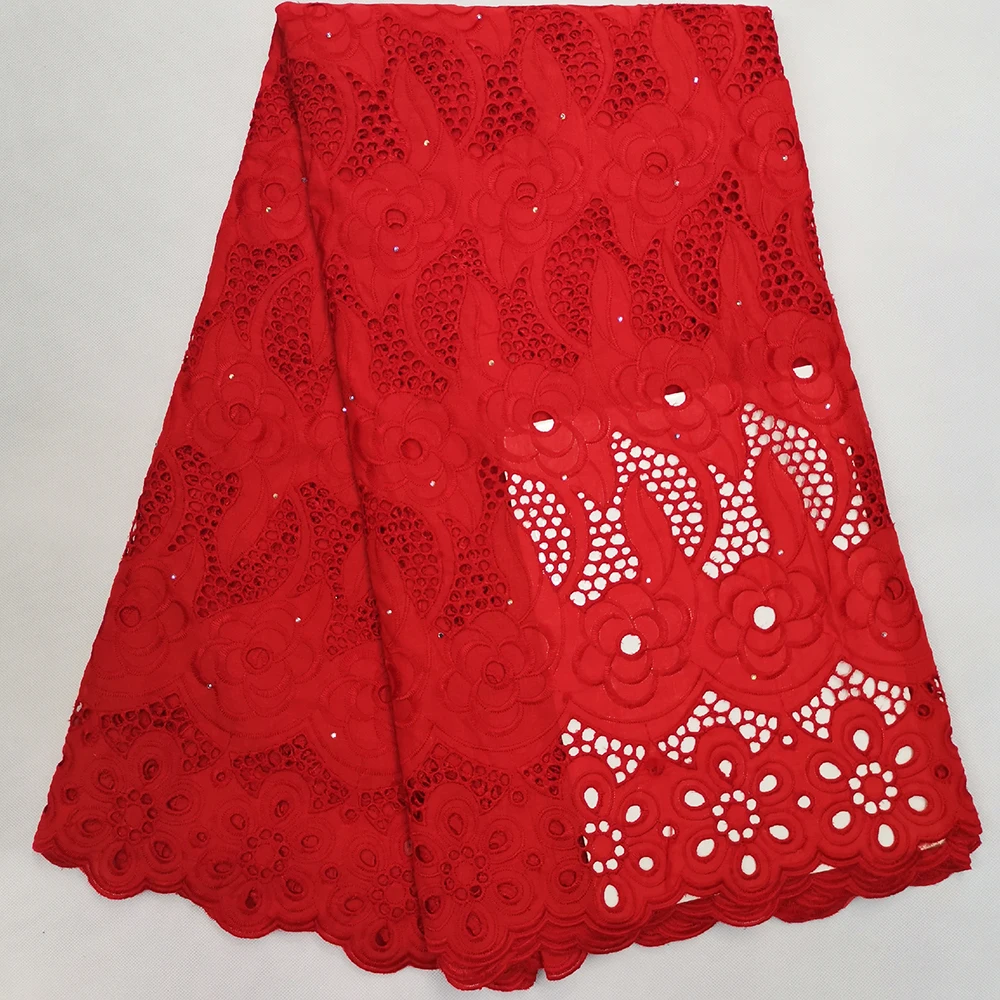 Sinya Nice French Dry lace fabric with stones Handmade Embroidery Cotton lace for Women Dress
Sinya Nice French Dry lace fabric with stones Handmade Embroidery Cotton lace for Women Dress