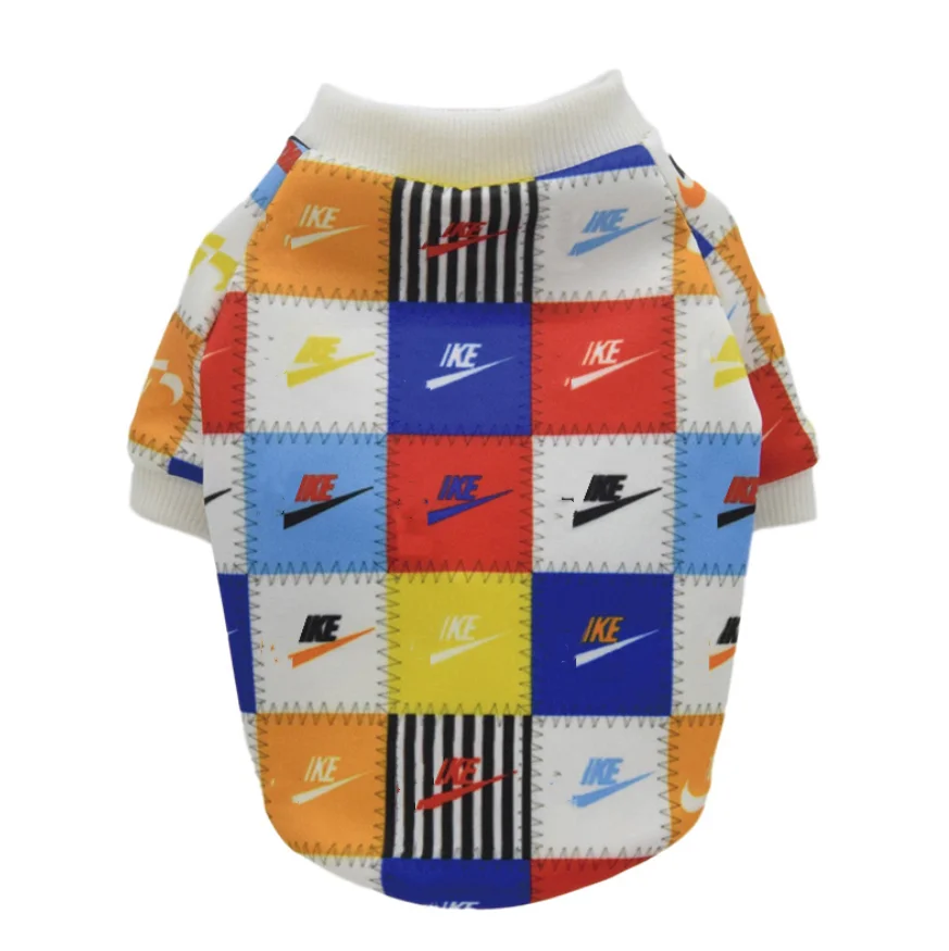 Luxury Famous Fashion Design Cute Stitching Trendy Pet Clothes And Sports Brand Dog Sweater
Luxury Famous Fashion Design Cute Stitching Trendy Pet Clothes And Sports Brand Dog Sweater