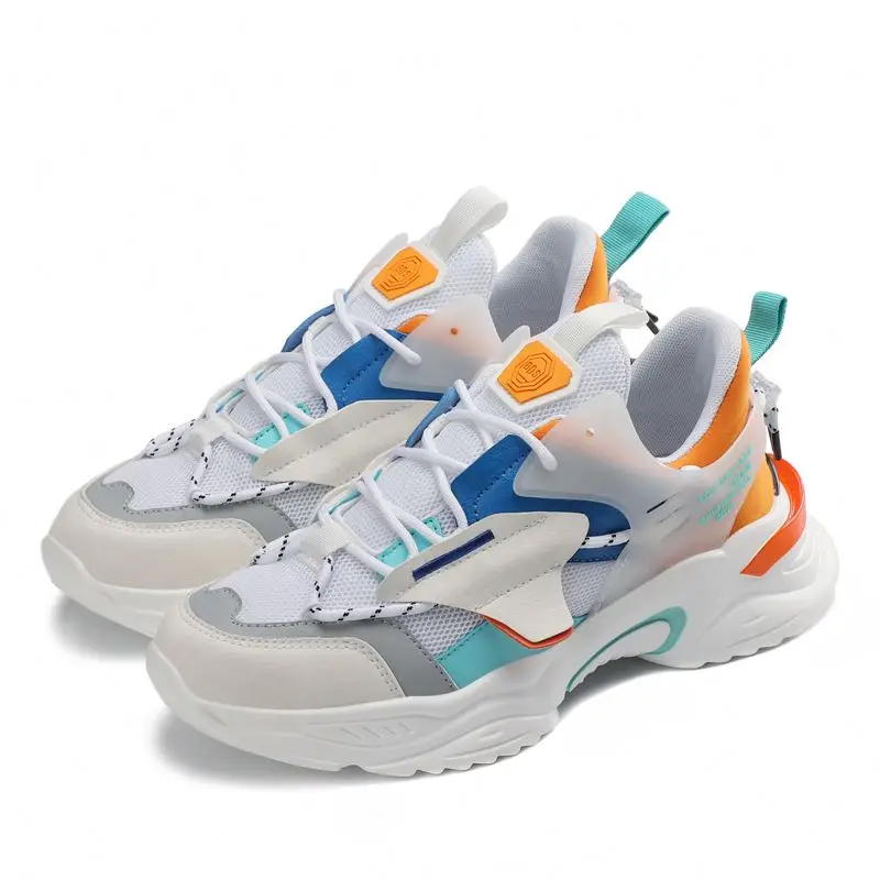 Factory direct Summer High Quality Men Chunky Shoes Elastic Outsole Running Sport Sneakers, Grey/black,white/blue,white/orange
Factory direct Summer High Quality Men Chunky Shoes Elastic Outsole Running Sport Sneakers, Grey/black,white/blue,white/orange