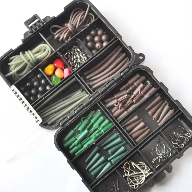 148pcs/box Multi specification fishing tackle gear artificial crankbait soft carp fishing lure set bait kit, Mix
148pcs/box Multi specification fishing tackle gear artificial crankbait soft carp fishing lure set bait kit, Mix