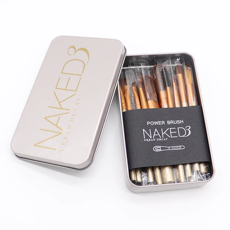 12pcs NK3 Gold Wooden Handle Brush Naked3 Nylon Brush Set Makeup Brush Set New Match Cosmetic Tool
12pcs NK3 Gold Wooden Handle Brush Naked3 Nylon Brush Set Makeup Brush Set New Match Cosmetic Tool