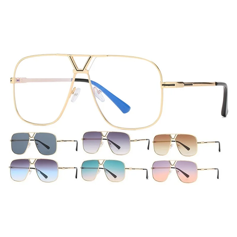 Fashion Brand Designer High Quality Big Frame Oversized Gradient PC Len IN Trendy Fashion Sunglasses Women Shades Sun Glasses
Fashion Brand Designer High Quality Big Frame Oversized Gradient PC Len IN Trendy Fashion Sunglasses Women Shades Sun Glasses