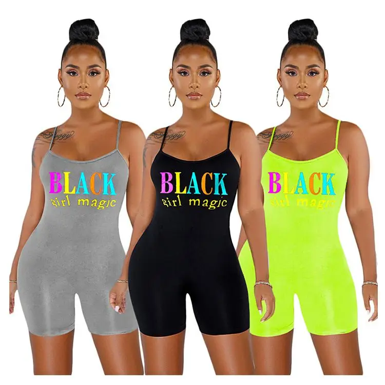 04103NB Wholesale Custom Summer 2020 Ladies sexy bodycon Jump Suit letter print Women One Piece Short Jumpsuits And Rompers
04103NB Wholesale Custom Summer 2020 Ladies sexy bodycon Jump Suit letter print Women One Piece Short Jumpsuits And Rompers