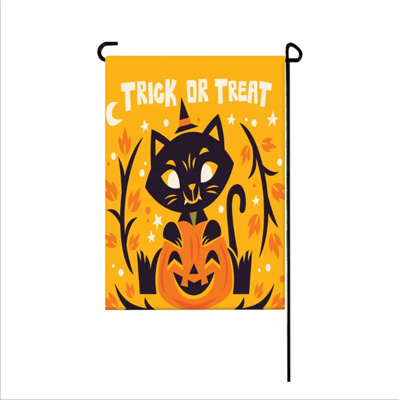 New Arrival Monogram Halloween Pumpkin Printed Garden Decoration Linen Flag, Picture
New Arrival Monogram Halloween Pumpkin Printed Garden Decoration Linen Flag, Picture