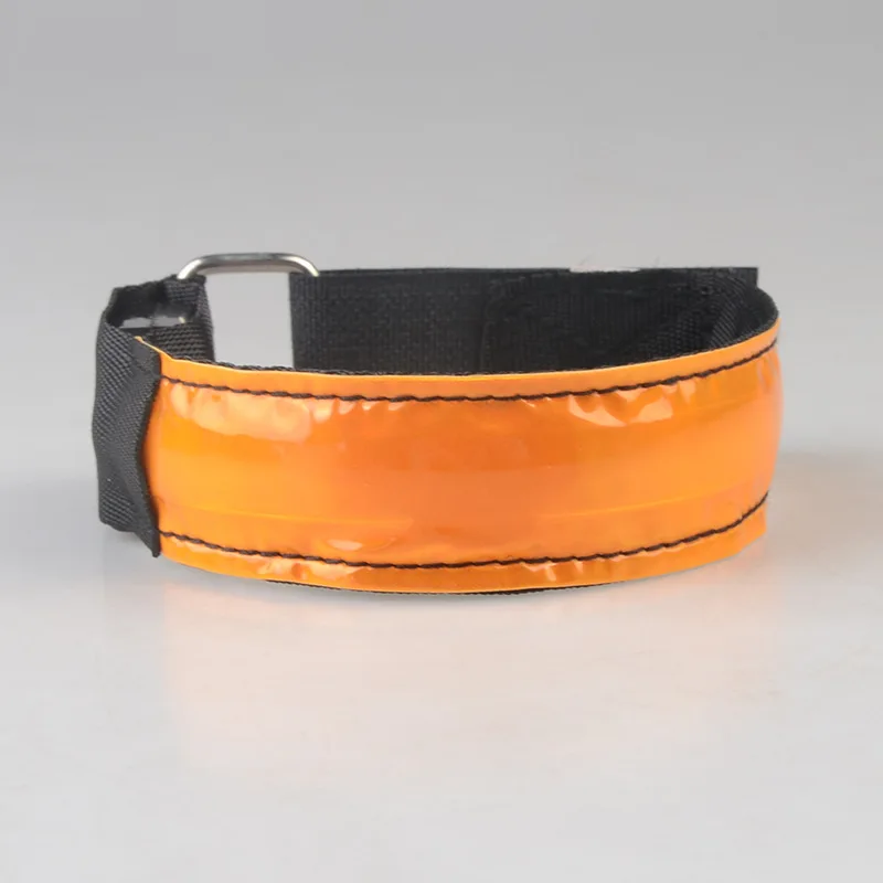 Hand Strap Wristband LED Safety Reflective Light Shine Flash Glowing Luminous Armband Arm Belt Band Wrist Support