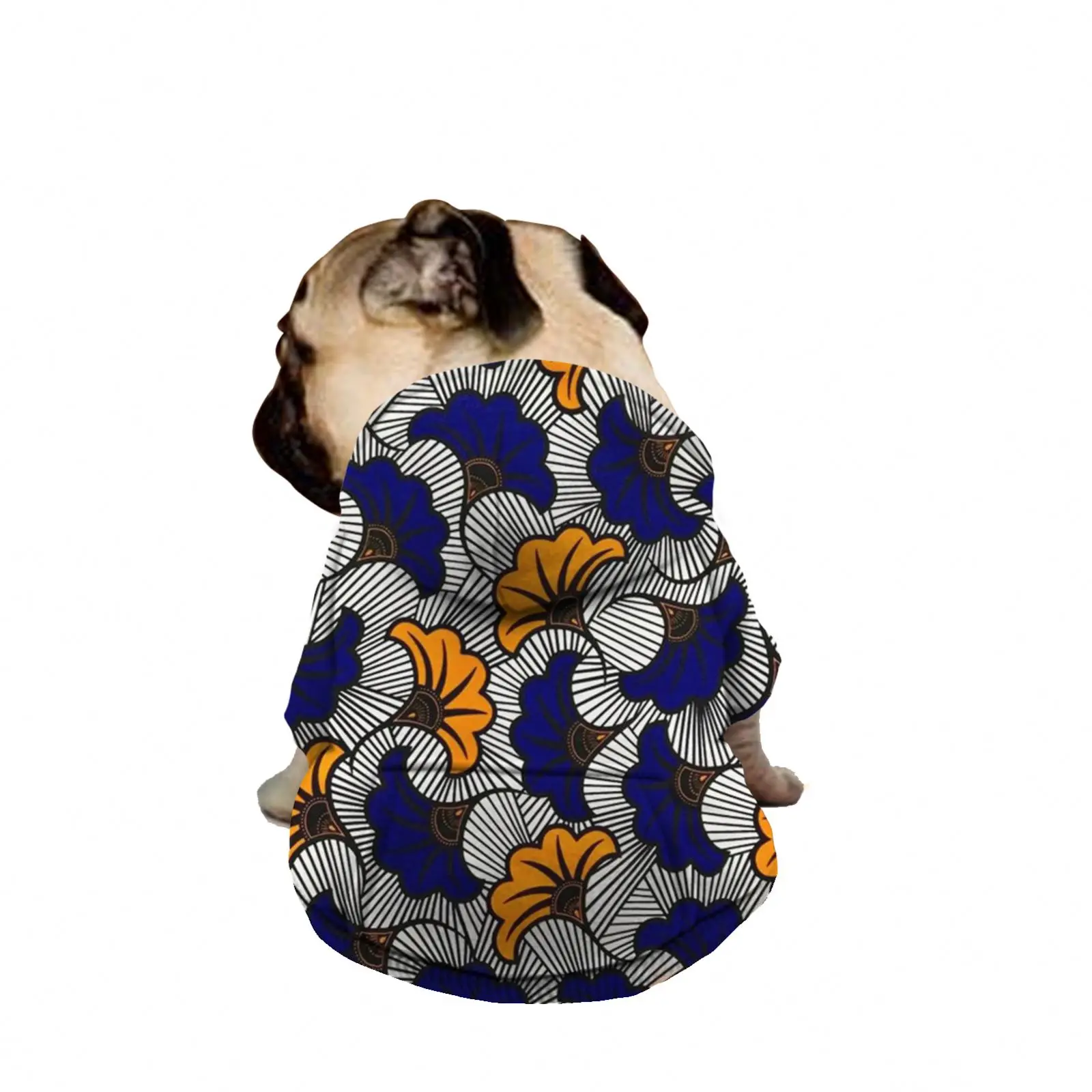 Unique Dog Products African Dasgiki Ankara Blue/Yellow Marigold Pattern Hot Selling Pet Products Protect Fur/Skin Dog Sweater, Customized color
Unique Dog Products African Dasgiki Ankara Blue/Yellow Marigold Pattern Hot Selling Pet Products Protect Fur/Skin Dog Sweater, Customized color