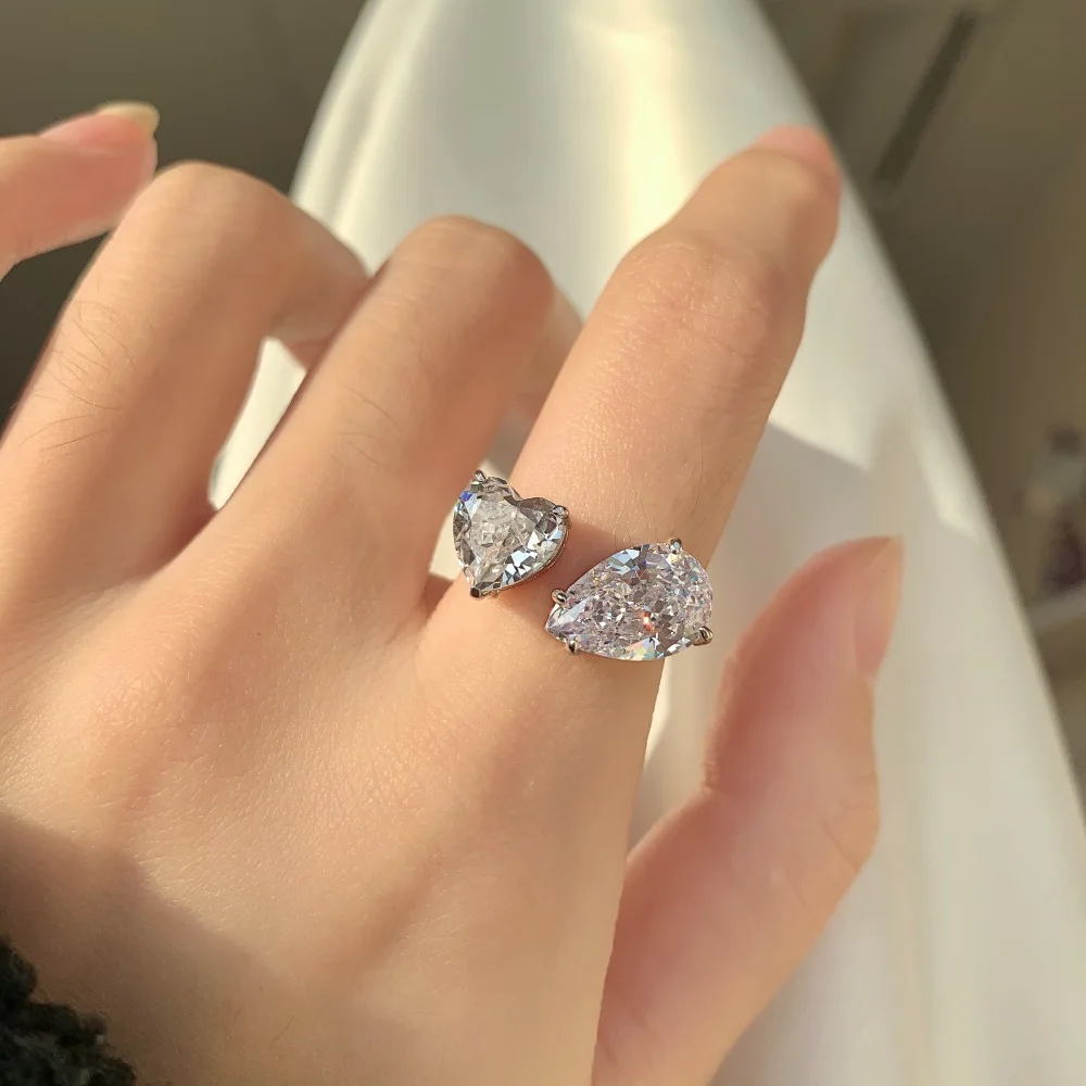 foxi jewelry New Style Engagement Cubic Zirconia Opening Adjustable Rings Wedding Ring Women
foxi jewelry New Style Engagement Cubic Zirconia Opening Adjustable Rings Wedding Ring Women