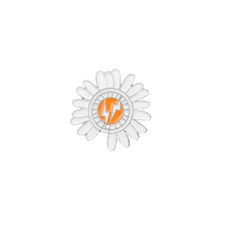 High quality fashion simple sweet notch small daisy brooch metal badge thunderbolt pin small jewelry wholesale, Picture shows
High quality fashion simple sweet notch small daisy brooch metal badge thunderbolt pin small jewelry wholesale, Picture shows