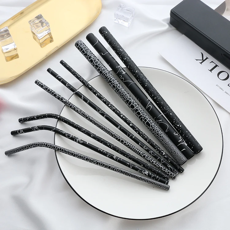Eco Drinking Straw Reusable Stainless Steel Metal Straws Special Design Star Style with Cleaning Brush
Eco Drinking Straw Reusable Stainless Steel Metal Straws Special Design Star Style with Cleaning Brush